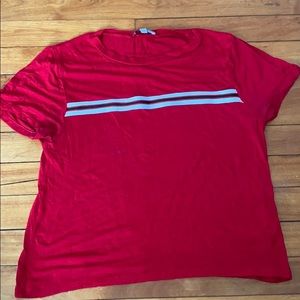 Red Charlotte Russe top